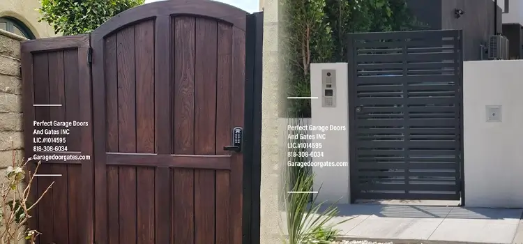 Modern Swing Driveway Gate Contractors Services in El Cajon, CA
